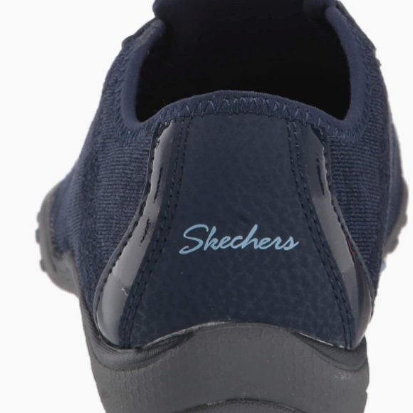 Skechers Women's Breathe-Easy-Opportuknity  Navy Sneaker Size 9 and 10 - Picture 3 of 6